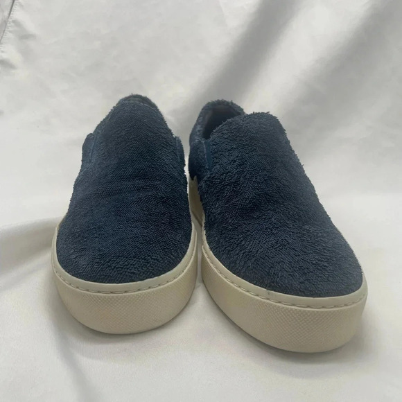 Balenciaga Navy Blue Slip On Sneaker with Terry Cloth Upper Size 38‎ - Picture 6 of 12